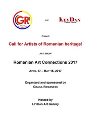 Call for Artists of Romanian heritage!